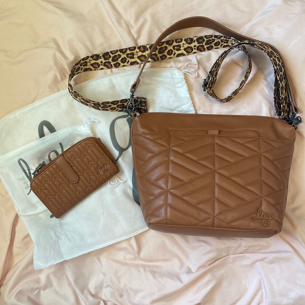 Lug VL Flare and Matching VL Tram in Copper Brown